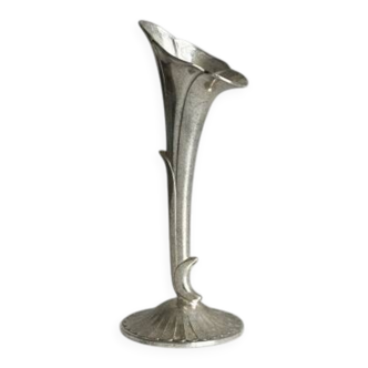 Antique metal vase in Art Deco style