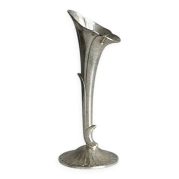 Vase ancien en métal style Art déco
