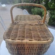 Panier à pique nique en osier