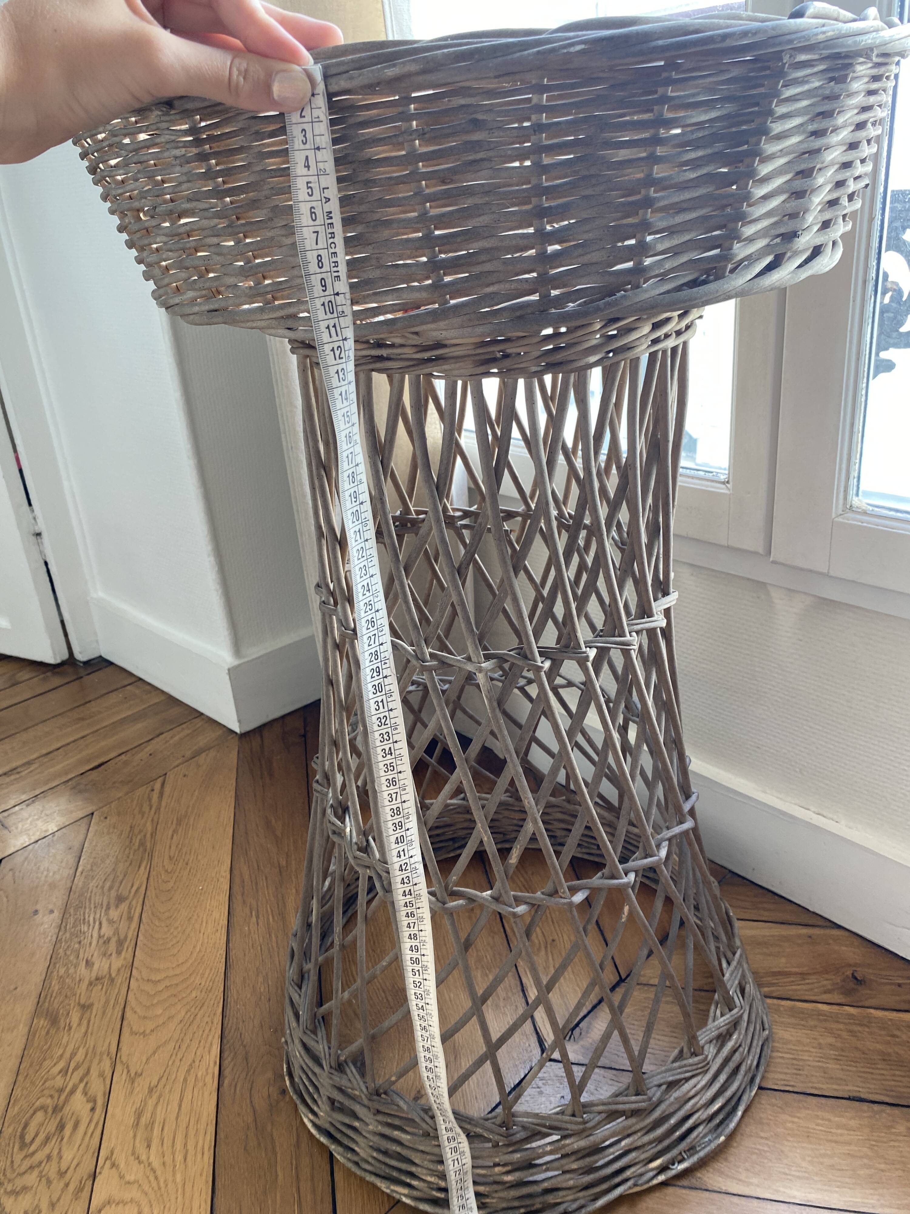 Wicker rattan bowl