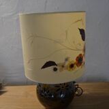 Openwork ceramic lamp