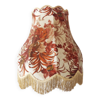 Abat-jour vintage en tissus grand volume