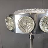 Lampadaire vintage en forme d'ovni de l'ère spatiale, années 1970