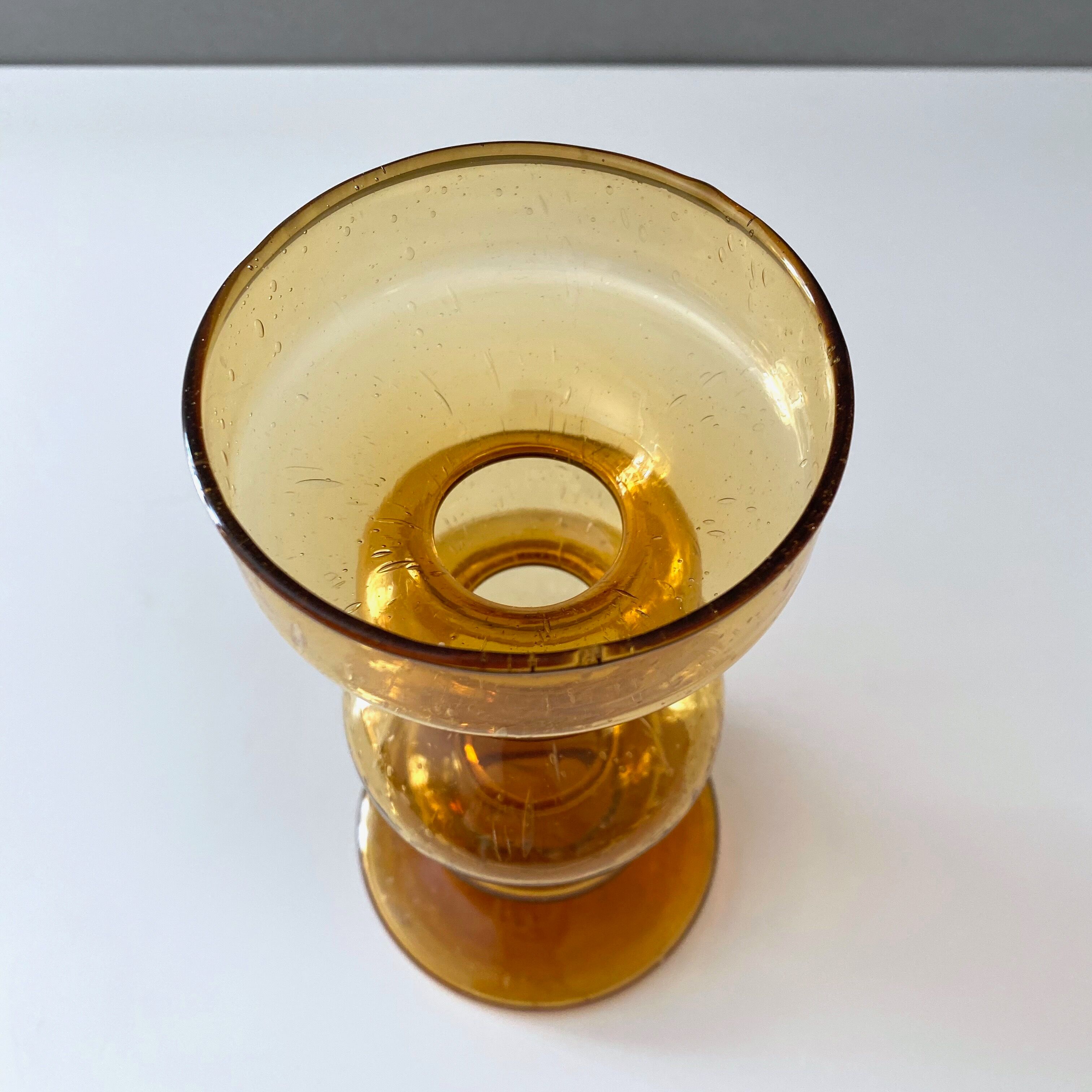 Ingrid glass vase, 70's interior
