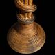 Twisted Rattan Column from the 60s Italy