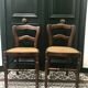 Pair of cane chairs