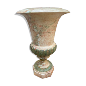 Lampe en céramique peinte