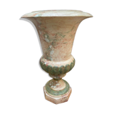 Hand-painted ceramic lamp - 1990