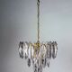 JT Kalmar chandelier, cut glass, 3 levels, Austria, 1970s