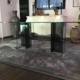 Glass dining table Roche Bobois model DIAPO