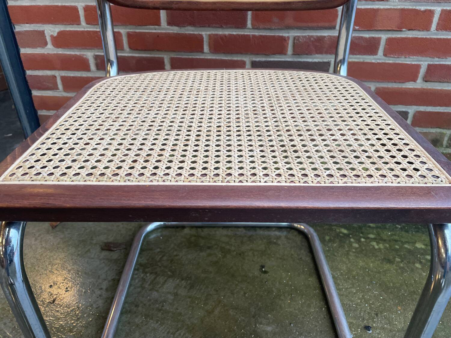 Chaise Cesca modèle b32 de Marcel Breuer