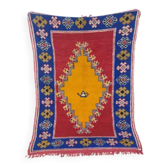 Tapis berbère marocain fait main 213 x 138 cm