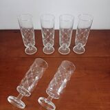 Set of 6 champagne flutes, Luminarc Antarès