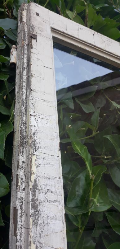 Old glass door 78.5x220.8cm
