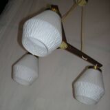 Scandinavian style pendant light from the 60s