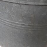 Zinc watering can with iron apple
