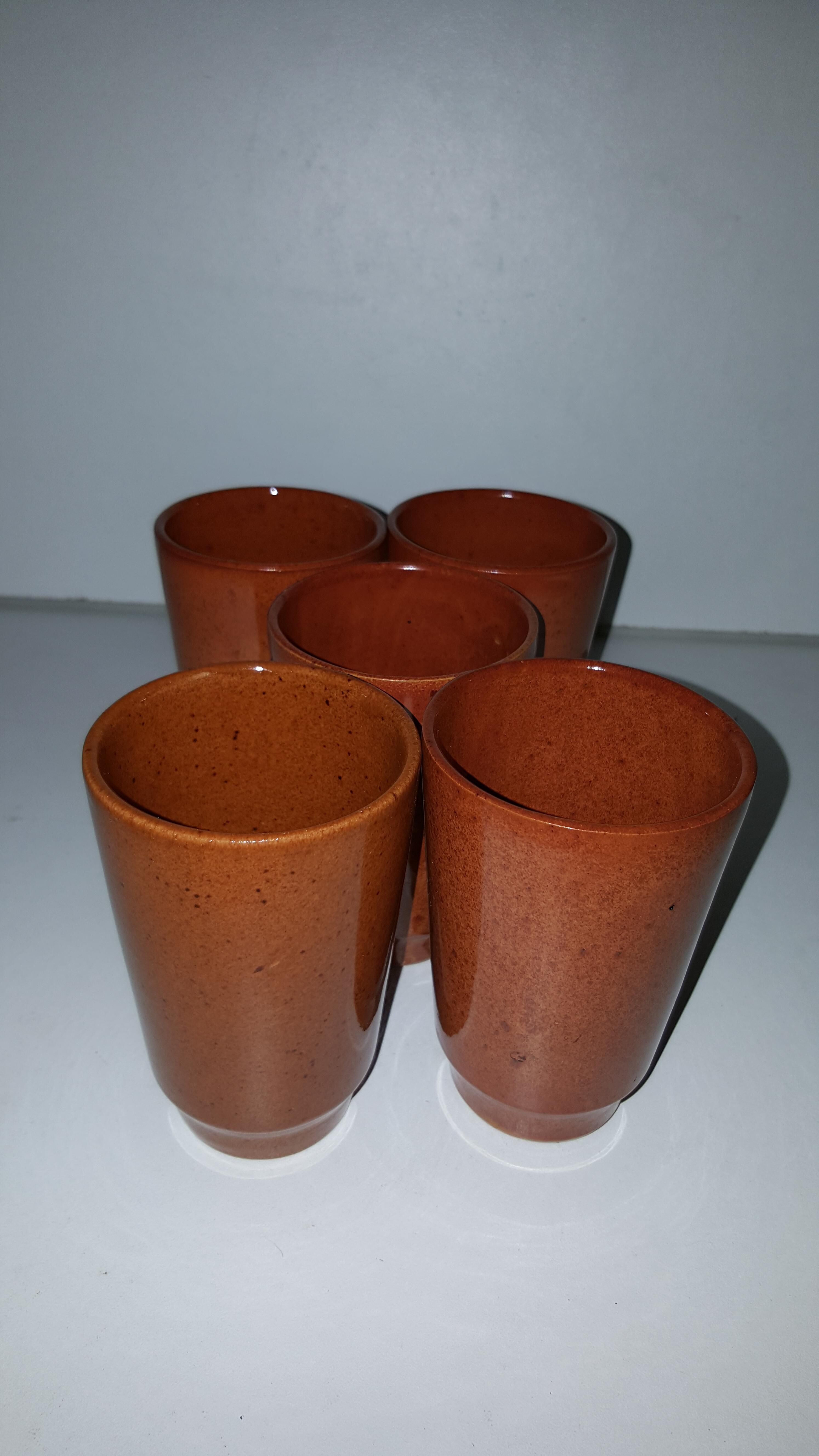Batch of 5 cups ground cooked