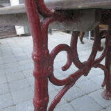 garden bench with feet in cast iron garden bench