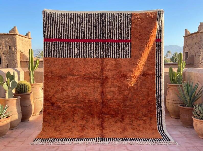 Authentic Handwoven Berber Moroccan Rug 200cmx300cm