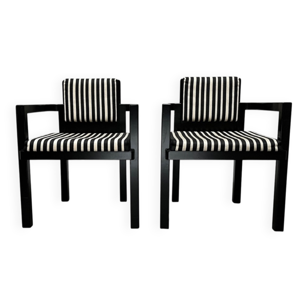 Paire de fauteuils vintage modèle D51 Fagus par Walter Gropius pour Tecta