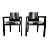 Paire de fauteuils vintage modèle D51 Fagus par Walter Gropius pour Tecta