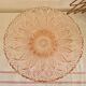 XL fruit basket pink glass