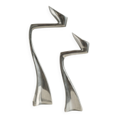Pair of candleholders by Matthew Hilton 80s