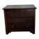 Petite commode ancienne en hêtre 3 tiroirs France Fin XIXe/début XXe