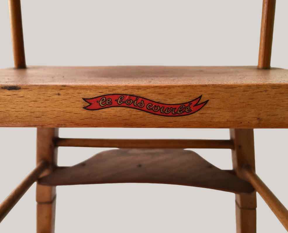 Bécassine doll high chair