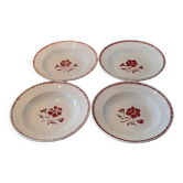 Assiettes creuses anciennes
