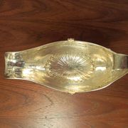 Silver sauceboat 800, Louis XVI style, Hanau around 1900
