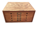 Apothecary cabinet solid raw wood