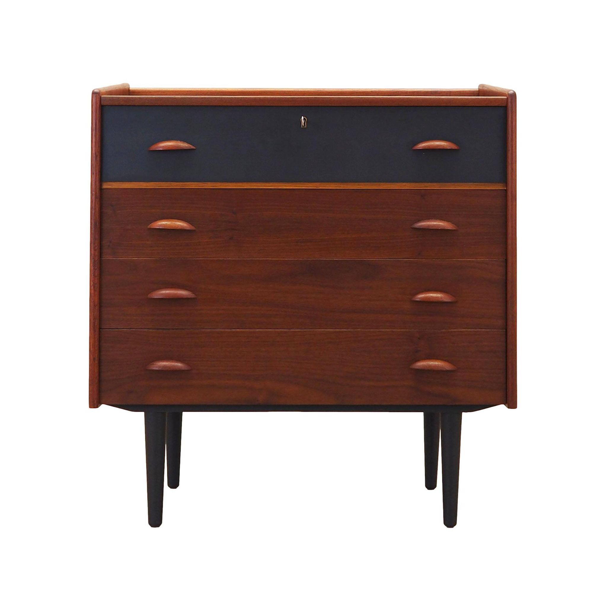 Coiffeuse en teck, design danois, années 1970, production : Danemark