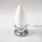 Antique satin flute lamp