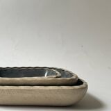 Set of 3 ramekins / serving dishes in handmade ceramic.