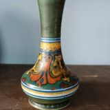 Ceramica VASO portafiori manifattura gouda Liberty decoro rondo