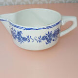 Saucière St Amand Blanc bleu