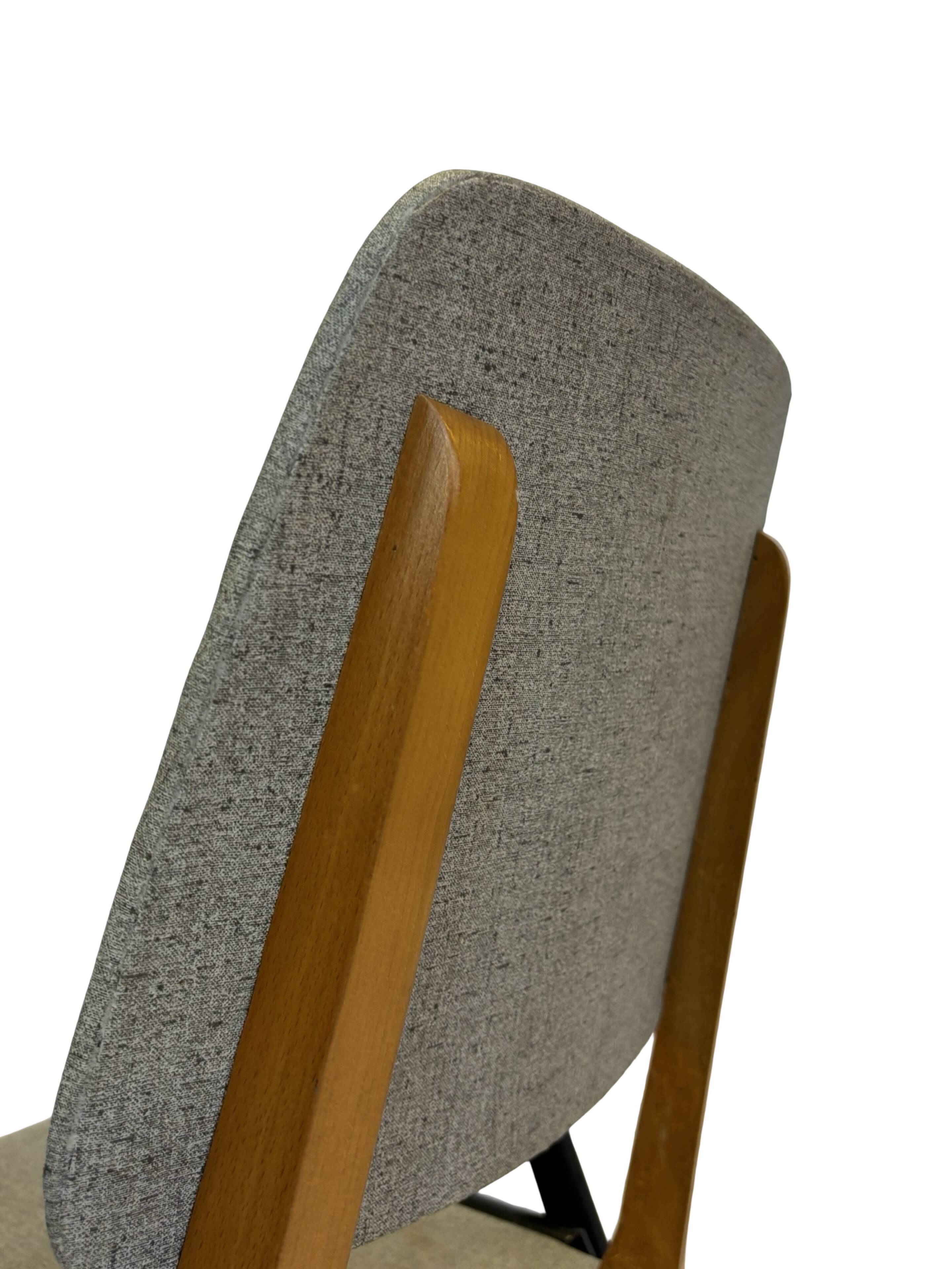 Vintage Palais De Tokyo armchair by Zwager Ermeloo, 1950's design