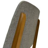 Vintage Palais De Tokyo armchair by Zwager Ermeloo, 1950's design