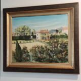 Oil on canvas signed Jean Triolet