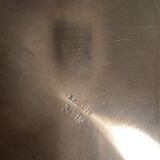 Ercuis silver metal ice bucket