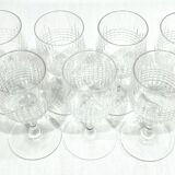 Baccarat – 7 glasses of white wine Nancy