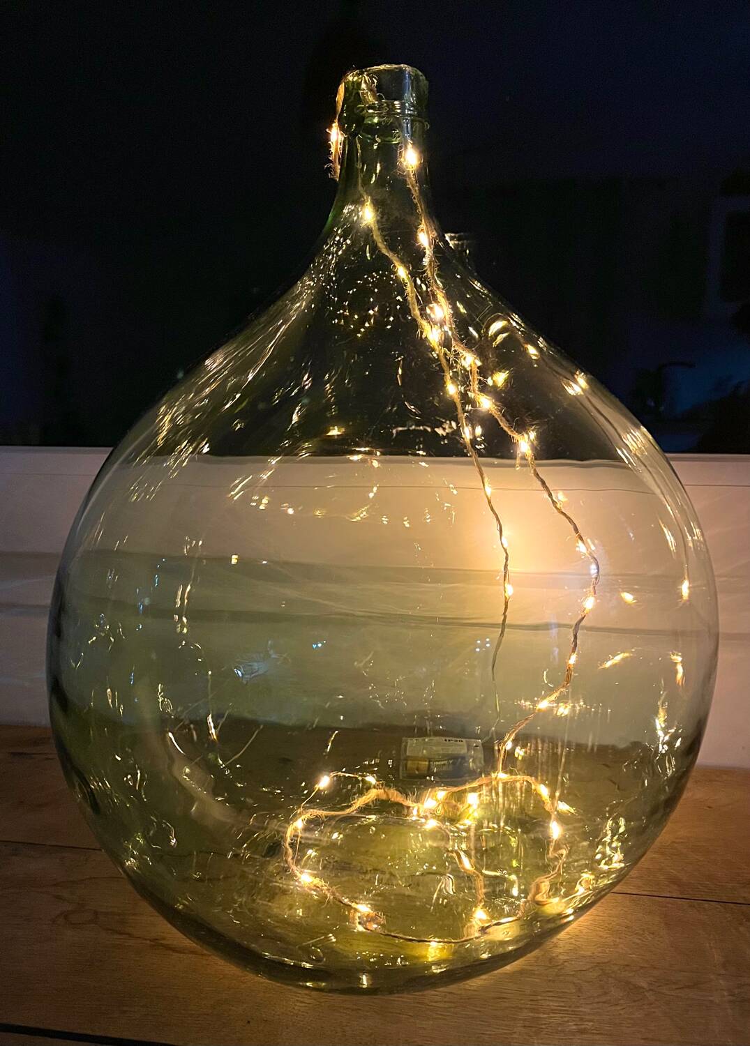 30L turquoise green demijohn