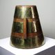 Large handcrafted wooden and brass via ferrata, traditional vintage style