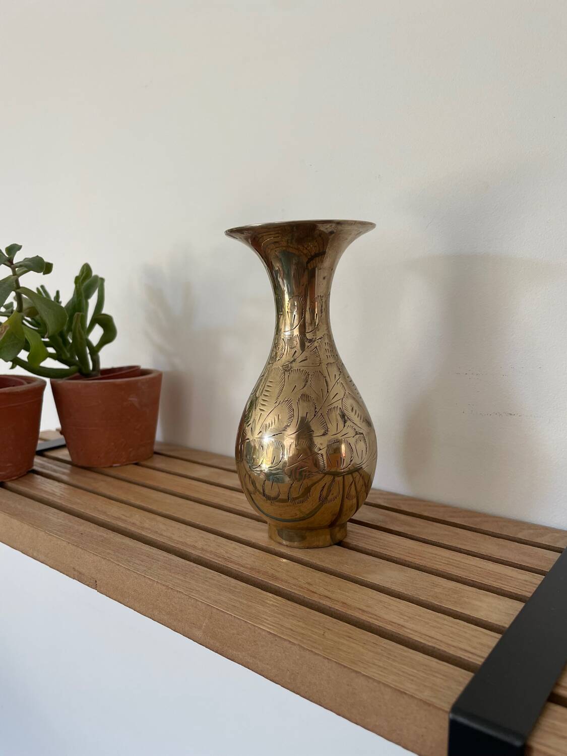 Brass vase