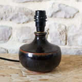 Bedside lamp foot in glazed stoneware François Baumlin