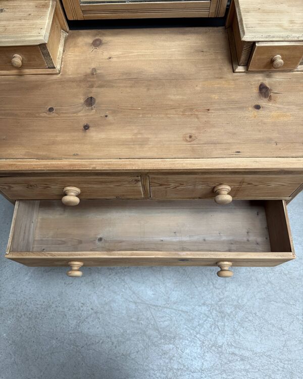Commode anglaise coiffeuse (rénovée)