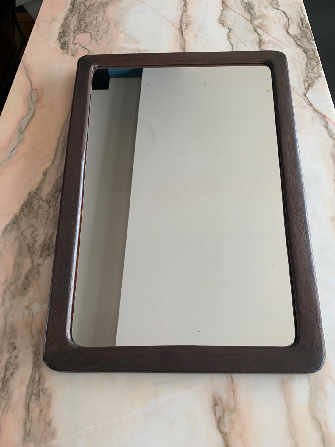 Mid-Century asymmetrical mirror