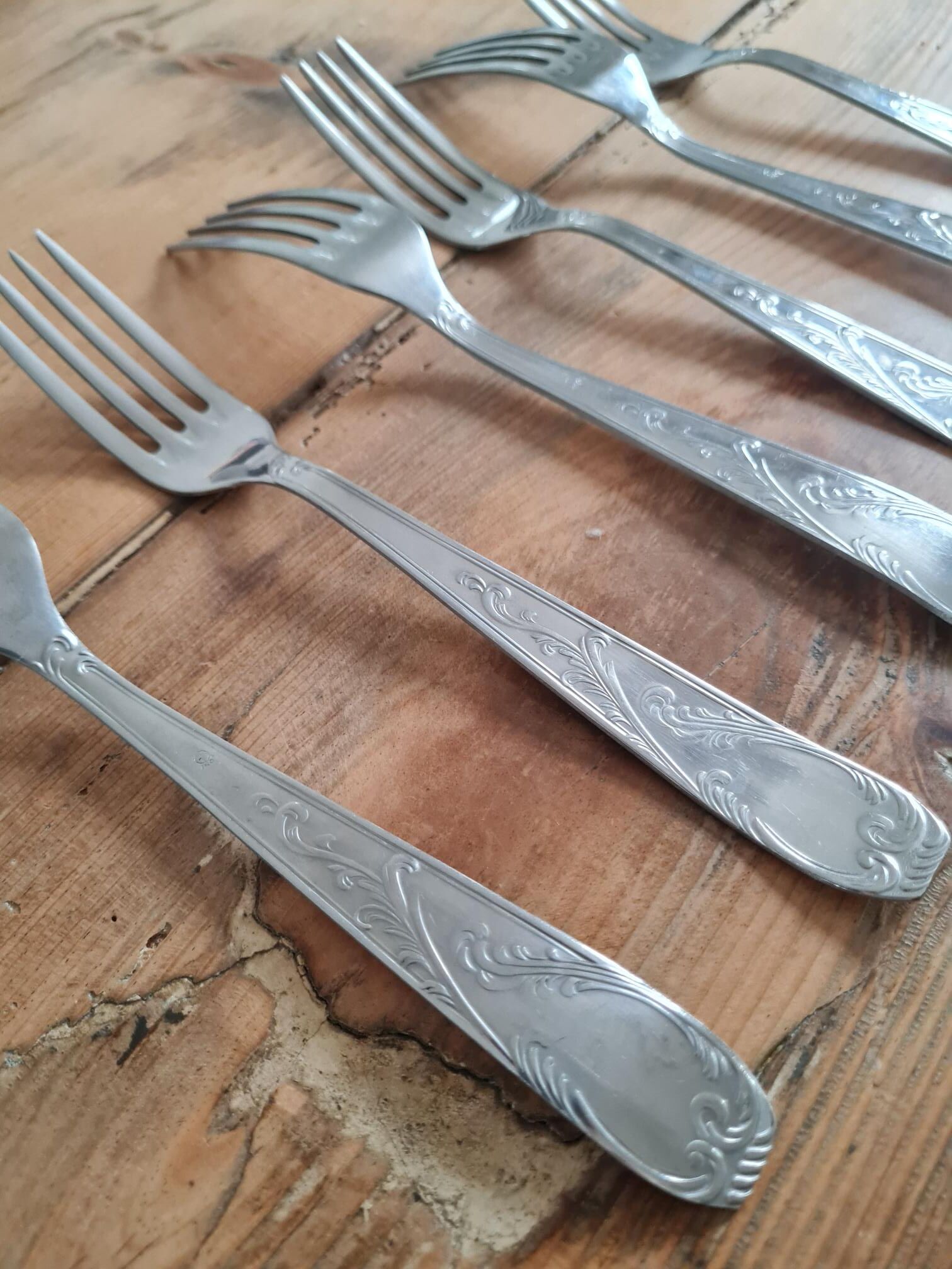 Vintage stainless steel fork