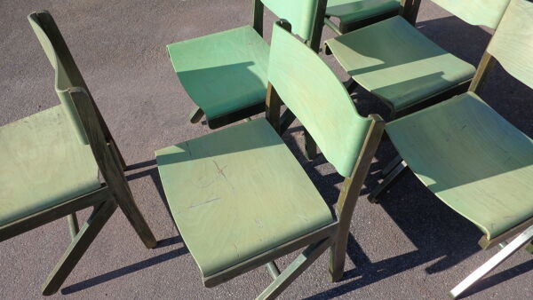 Set de 6 chaises Baumann vintage